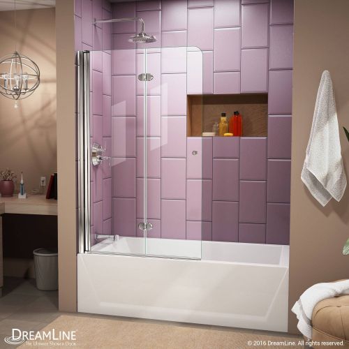 Dreamline Aqua Fold Tub Doors, Home Depot Delta Bathtub Shower Door
