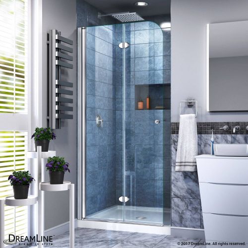 Dreamline Aqua Fold Shower Door And Base Kits