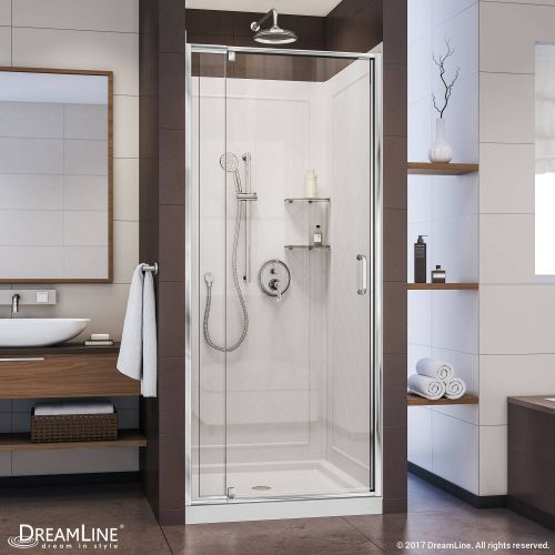 Dreamline Flex Shower Door Base And Backwall Kits