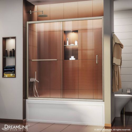 Dreamline Infinity Z Tub Doors, Infinity Sliding Shower Door